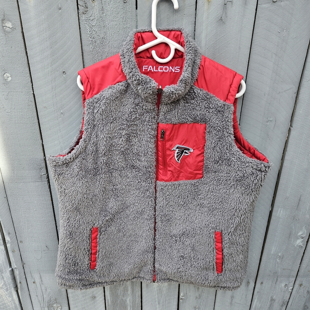 NWT NFL Atlanta Falcons Reversible Vest - Picture 3 of 7